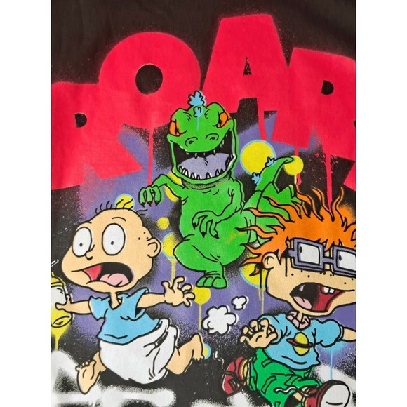 Nickelodoen Rugrats Roar Reptar Tshirt SZ S - Picture 5 of 5